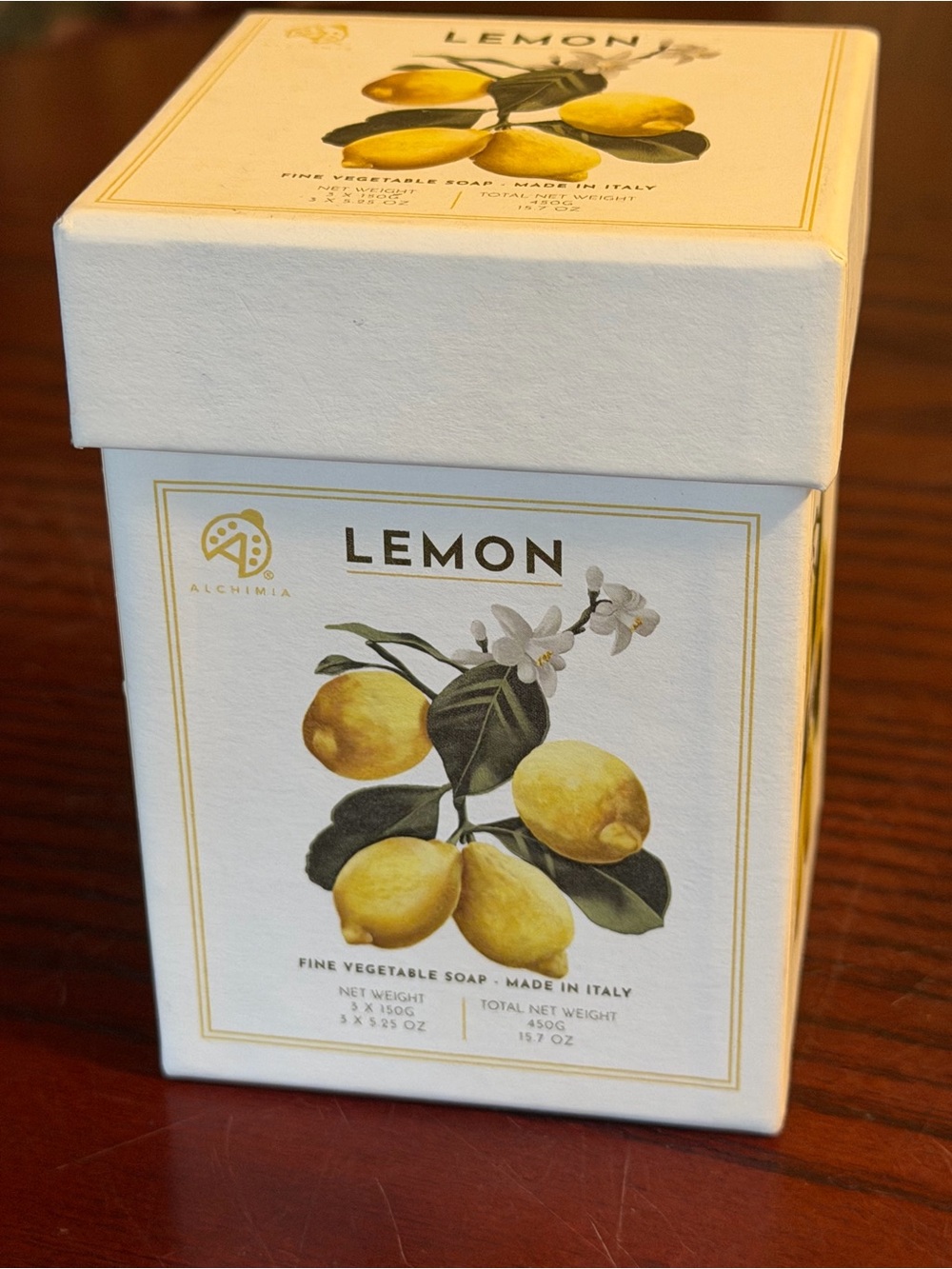 ✴️New✴️Lemon Fine Vegetable Soap Set of “3”